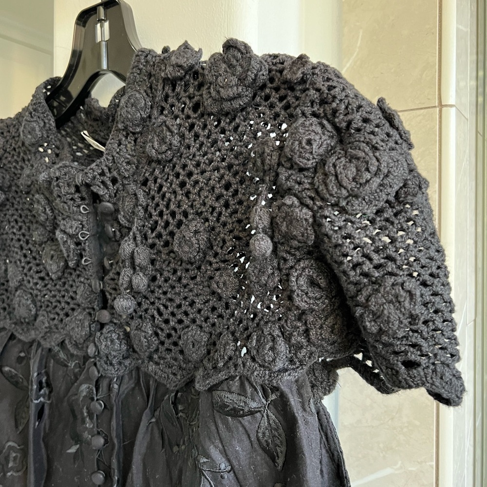 Alice + Olivia Ilaria Crochet Blouse - Picture 8 of 13